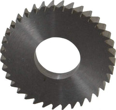 RobbJack - 1-1/4" Diam x 0.1562" Blade Thickness x 1/2" Arbor Hole Diam, 36 Tooth Slitting and Slotting Saw - Arbor Connection, Right Hand, Uncoated, Solid Carbide, Concave Ground - Strong Tooling