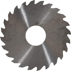 RobbJack - 1-3/4" Diam x 0.04" Blade Thickness x 1/2" Arbor Hole Diam, 24 Tooth Slitting and Slotting Saw - Arbor Connection, Right Hand, Uncoated, Solid Carbide, Concave Ground - Strong Tooling