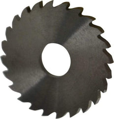 RobbJack - 1-3/4" Diam x 1/8" Blade Thickness x 1/2" Arbor Hole Diam, 24 Tooth Slitting and Slotting Saw - Arbor Connection, Right Hand, Uncoated, Solid Carbide, Concave Ground - Strong Tooling