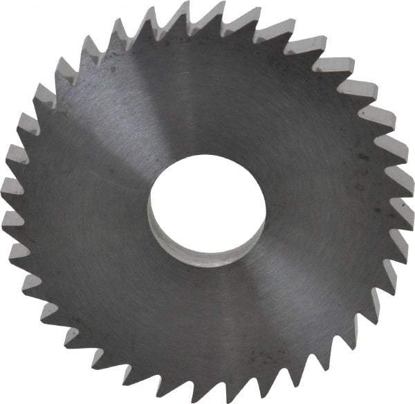 RobbJack - 1-3/4" Diam x 3/16" Blade Thickness x 1/2" Arbor Hole Diam, 36 Tooth Slitting and Slotting Saw - Arbor Connection, Right Hand, Uncoated, Solid Carbide, Concave Ground - Strong Tooling