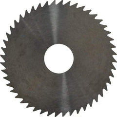 RobbJack - 2" Diam x 0.02" Blade Thickness x 1/2" Arbor Hole Diam, 48 Tooth Slitting and Slotting Saw - Arbor Connection, Right Hand, Uncoated, Solid Carbide, Concave Ground - Strong Tooling