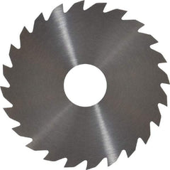 RobbJack - 2" Diam x 0.0468" Blade Thickness x 1/2" Arbor Hole Diam, 24 Tooth Slitting and Slotting Saw - Arbor Connection, Right Hand, Uncoated, Solid Carbide, Concave Ground - Strong Tooling