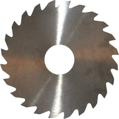 RobbJack - 2" Diam x 0.051" Blade Thickness x 1/2" Arbor Hole Diam, 24 Tooth Slitting and Slotting Saw - Arbor Connection, Right Hand, Uncoated, Solid Carbide, Concave Ground - Strong Tooling