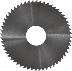 RobbJack - 2-1/4" Diam x 0.0312" Blade Thickness x 5/8" Arbor Hole Diam, 56 Tooth Slitting and Slotting Saw - Arbor Connection, Right Hand, Uncoated, Solid Carbide, Concave Ground - Strong Tooling