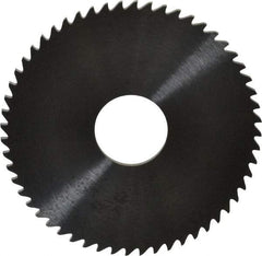 RobbJack - 2-1/4" Diam x 0.0781" Blade Thickness x 5/8" Arbor Hole Diam, 56 Tooth Slitting and Slotting Saw - Arbor Connection, Right Hand, Uncoated, Solid Carbide, Concave Ground - Strong Tooling