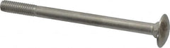 Value Collection - M6x1 80mm Length Under Head, Standard Square Neck, Carriage Bolt - Austenitic Grade A2 Stainless Steel, - Strong Tooling