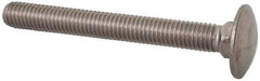 Value Collection - M8x1.25 70mm Length Under Head, Standard Square Neck, Carriage Bolt - Austenitic Grade A2 Stainless Steel, - Strong Tooling