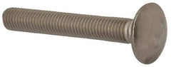 Value Collection - M10x1.5 70mm Length Under Head, Standard Square Neck, Carriage Bolt - Austenitic Grade A2 Stainless Steel, - Strong Tooling