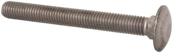 Value Collection - M10x1.5 90mm Length Under Head, Standard Square Neck, Carriage Bolt - Austenitic Grade A2 Stainless Steel, - Strong Tooling