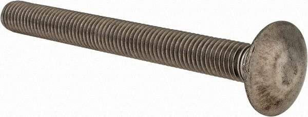 Value Collection - M10x1.5 100mm Length Under Head, Standard Square Neck, Carriage Bolt - Austenitic Grade A2 Stainless Steel, - Strong Tooling