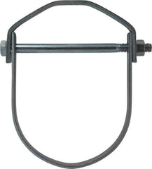 Empire - 5" Pipe, 5/8" Rod, Carbon Steel Adjustable Clevis Hanger - Electro Galvanized - Strong Tooling