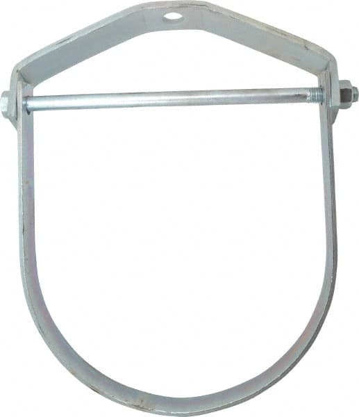 Empire - 12" Pipe, 7/8" Rod, Carbon Steel Adjustable Clevis Hanger - Electro Galvanized - Strong Tooling