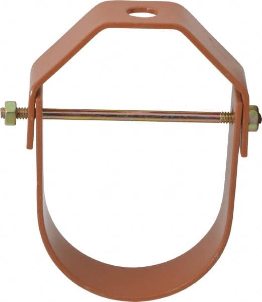 Empire - 3" Pipe, 1/2" Rod, Carbon Steel Adjustable Clevis Hanger - Copper Plated - Strong Tooling