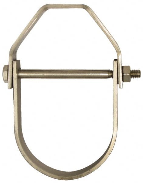 Empire - 2-1/2" Pipe, 1/2" Rod, Grade 304 Stainless Steel Adjustable Clevis Hanger - Strong Tooling