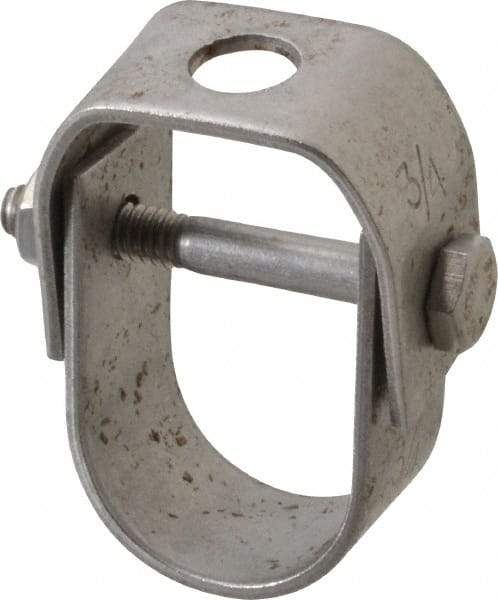 Empire - 3/4" Pipe, 3/8" Rod, Grade 304 Stainless Steel Adjustable Clevis Hanger - Strong Tooling