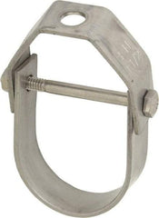 Empire - 1-1/2" Pipe, 3/8" Rod, Grade 304 Stainless Steel Adjustable Clevis Hanger - Strong Tooling