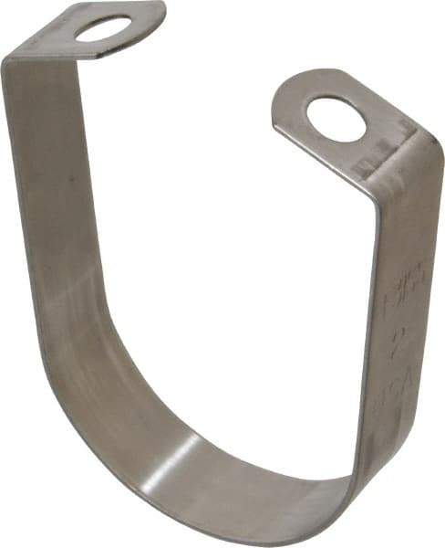 Empire - 2" Pipe, 3/8" Rod, Grade 304 Stainless Steel Adjustable Band Hanger - Strong Tooling