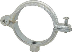 Empire - 2-1/2" Pipe, 1/2" Rod, Malleable Iron Split Ring Hanger - Electro Galvanized, 300 Lb Capacity - Strong Tooling