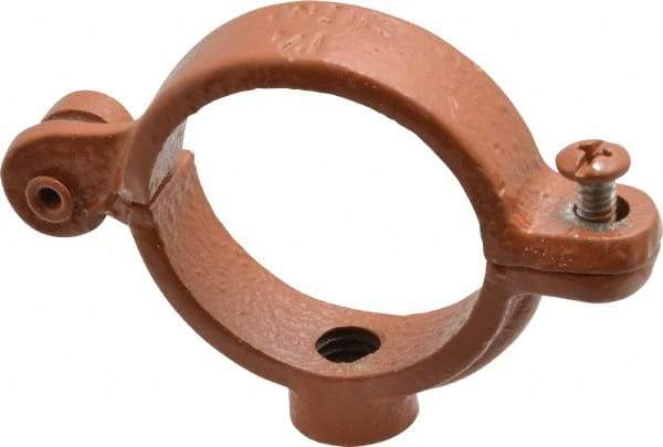 Empire - 1-1/2" Pipe, 3/8" Rod, Malleable Iron Split Ring Hanger - Epoxy Coated - Strong Tooling