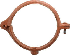 Empire - 4" Pipe, 1/2" Rod, Malleable Iron Split Ring Hanger - Epoxy Coated - Strong Tooling