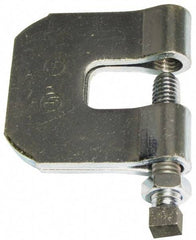 Empire - 3/4" Max Flange Thickness, 3/4" Rod C-Clamp with Locknut - 630 Lb Capacity, Carbon Steel - Strong Tooling