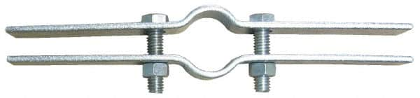 Empire - 2-1/2" Pipe, Electro Galvanized Riser Clamp - 400 Lb Capacity, Carbon Steel - Strong Tooling