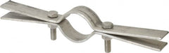 Empire - 1-1/2" Pipe, Riser Clamp - 250 Lb Capacity, Grade 304 Stainless Steel - Strong Tooling