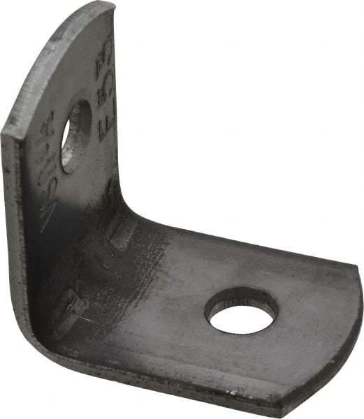 Empire - 3/8" Rod Angle Bracket - 300 Lb Capacity, Carbon Steel - Strong Tooling