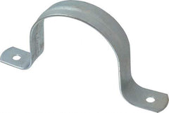 Empire - 3 Pipe, Carbon Steel, Galvanized Pipe, Conduit or Tube Strap - 2 Mounting Holes - Strong Tooling