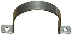 Empire - 1-1/4 Pipe, Grade 304 Stainless Steel, Pipe, Conduit or Tube Strap - 2 Mounting Holes - Strong Tooling