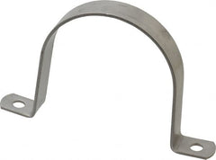 Empire - 3 Pipe, Grade 304 Stainless Steel, Pipe, Conduit or Tube Strap - 2 Mounting Holes - Strong Tooling