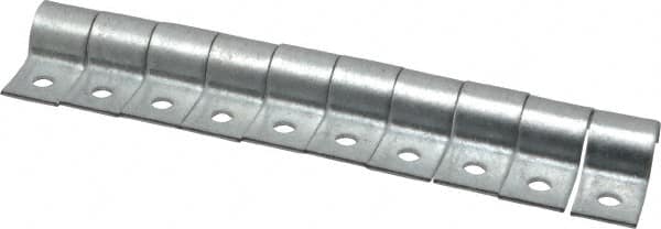 Empire - 1/4" Pipe, Carbon Steel, Electro Galvanized" Pipe or Conduit Strap - 1 Mounting Hole - Strong Tooling