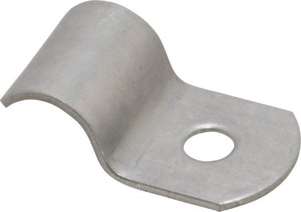 Empire - 1/4" Pipe, Grade 304 Stainless Steel," Pipe or Conduit Strap - 1 Mounting Hole - Strong Tooling