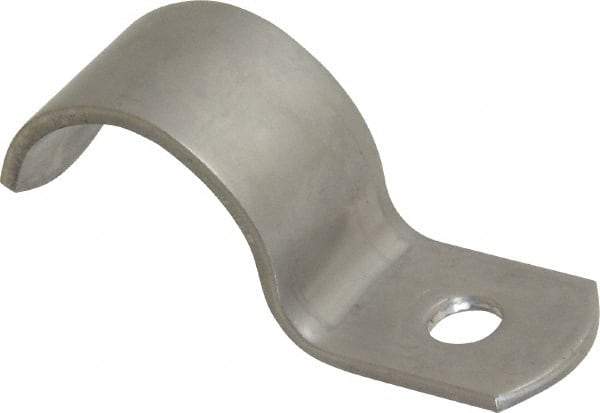 Empire - 3/4" Pipe, Grade 304 Stainless Steel," Pipe or Conduit Strap - 1 Mounting Hole - Strong Tooling