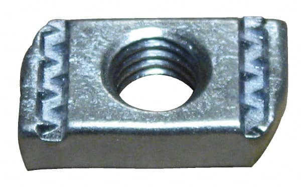 Empire - 3/4" Rod, Electro Galvanized Carbon Steel Strut Nut - Used for Attaching Hanger Rod or Other Accessories to Strut - Strong Tooling