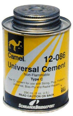 Schrader/Plews - 1/2 Pt. Cement - For Tire Repair - Strong Tooling