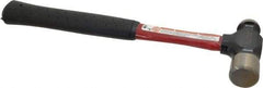 Proto - 1 Lb Head Steel Ball Pein Hammer - 11-1/2" Fiberglass Handle, 13" OAL, Fiberglass with Vinyl Grip - Strong Tooling