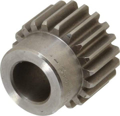 Browning - 16 Pitch, 1-1/4" Pitch Diam, 1.37" OD, 20 Tooth Spur Gear - 3/4" Face Width, 5/8" Bore Diam, 1-1/16" Hub Diam, 20° Pressure Angle, Steel - Strong Tooling