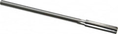 Made in USA - Letter Y High Speed Steel 6 Flute Chucking Reamer - Straight Flute, 0.3105" Straight Shank, 1-3/4" Flute Length, 7" OAL - Strong Tooling