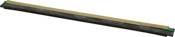 Unger - 10" Rubber Blade Window Washer/Squeegee - Black, Brass Holder - Strong Tooling