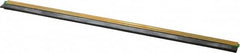 Unger - 14" Rubber Blade Window Washer/Squeegee - Black, Brass Holder - Strong Tooling