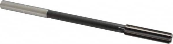 Interstate - 29/64" High Speed Steel Chucking Reamer - Straight Flute, 0.373" Straight Shank, 1-3/4" Flute Length, 7" OAL - Strong Tooling