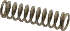 Gardner Spring - 0.42" OD, 0.055" Wire, 1-1/2" Free Length, Precision Compression Spring - 24.35 Lb Spring Rating, Stainless Steel - Strong Tooling