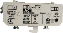 Eaton Cutler-Hammer - Starter Auxiliary Contact - For Use with 100-400A Contactors - Strong Tooling