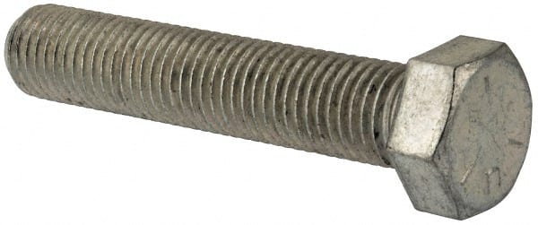 Made in USA - 7/8-9 UNC, 4-1/2" Length Under Head Hex Head Cap Screw - Strong Tooling