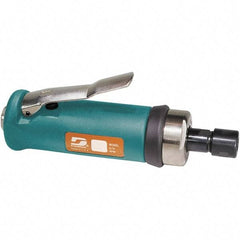 Dynabrade - 1/4" Collet, Straight Handle, Air Straight Die Grinder - 15,000 RPM, Front Exhaust, 31 CFM, 0.7 hp, 90 psi, 1/4 NPT Inlet - Strong Tooling