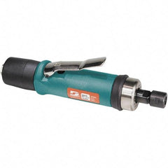 Dynabrade - 1/4" Collet, Straight Handle, Air Straight Die Grinder - 15,000 RPM, Rear Exhaust, 31 CFM, 0.7 hp, 90 psi, 1/4 NPT Inlet - Strong Tooling