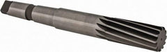 Made in USA - 1-7/16" High Speed Steel 12 Flute Chucking Reamer - Spiral Flute, 4MT Morse Taper Shank, 3-1/4" Flute Length, 12" OAL - Strong Tooling