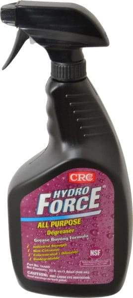 CRC - 32 oz Spray Bottle Cleaner/Degreaser - Liquid, Biodegradable, Concentrated, Unscented - Strong Tooling