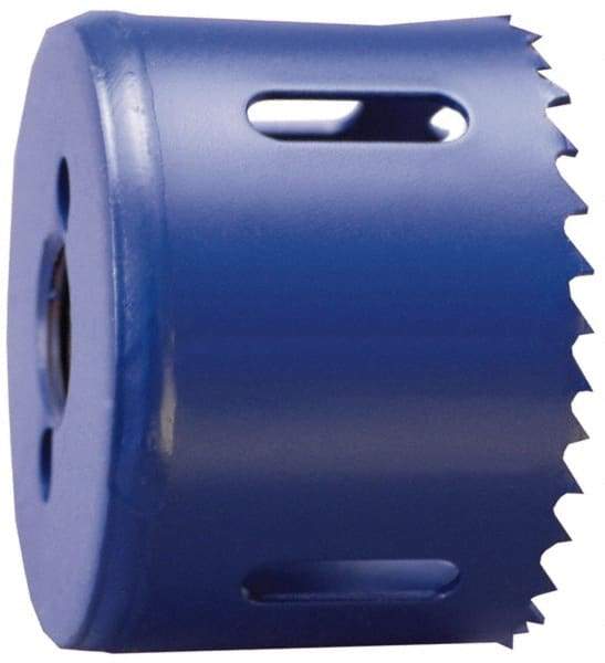 Disston - 1-3/16" Diam, 1-7/8" Cutting Depth, Hole Saw - Bi-Metal Saw, Toothed Edge - Strong Tooling